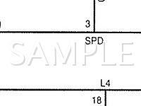 2002 Toyota Tacoma  3.4 V6 GAS Wiring Diagram