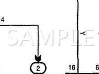 2002 Toyota Tundra  4.7 V8 GAS Wiring Diagram