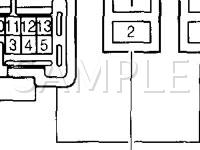2003 Toyota Avalon XLS 3.0 V6 GAS Wiring Diagram