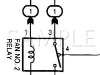 2003 Toyota Echo  1.5 L4 GAS Wiring Diagram