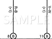 2003 Toyota Matrix XRS 1.8 L4 GAS Wiring Diagram