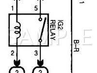 2003 Toyota MR2 Spyder  1.8 L4 GAS Wiring Diagram