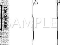 2003 Toyota Prius  1.5 L4 ELECTRIC/GAS Wiring Diagram