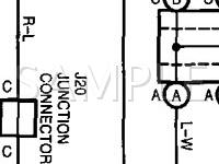 2003 Toyota Prius  1.5 L4 ELECTRIC/GAS Wiring Diagram