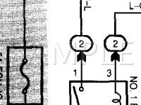 2003 Toyota Prius  1.5 L4 ELECTRIC/GAS Wiring Diagram