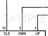 2003 Toyota Sequoia  4.7 V8 GAS Wiring Diagram