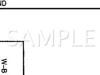 2003 Toyota Tacoma  2.7 L4 GAS Wiring Diagram