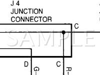 2003 Toyota Tundra  3.4 V6 GAS Wiring Diagram