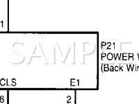 2003 Toyota Tundra  3.4 V6 GAS Wiring Diagram