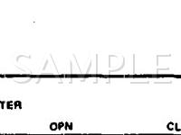 1990 Toyota Cressida Luxury 3.0 L6 GAS Wiring Diagram