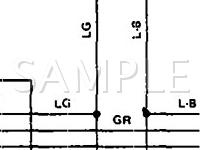1990 Toyota Cressida Luxury 3.0 L6 GAS Wiring Diagram