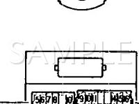 1991 Toyota Camry  2.0 L4 GAS Wiring Diagram