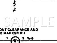 1991 Toyota Camry ALL Trac 2.0 L4 GAS Wiring Diagram