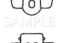 1991 Toyota Corolla SR5 1.6 L4 GAS Wiring Diagram