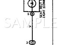 1992 Toyota Celica GTS Sport 2.2 L4 GAS Wiring Diagram