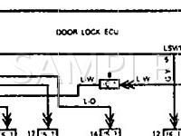 1992 Toyota Celica ST 1.6 L4 GAS Wiring Diagram