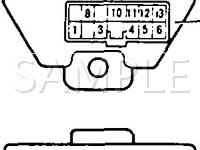 1992 Toyota Cressida Luxury 3.0 L6 GAS Wiring Diagram