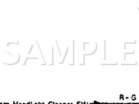 1992 Toyota Land Cruiser  4.0 L6 GAS Wiring Diagram