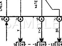 1992 Toyota Paseo  1.5 L4 GAS Wiring Diagram