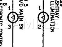 1993 Toyota Supra  3.0 L6 GAS Wiring Diagram