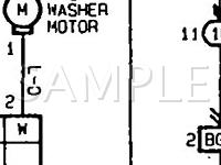 1993 Toyota T100 ONE-TON 3.0 V6 GAS Wiring Diagram