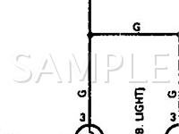 1994 Toyota Land Cruiser  4.5 L6 GAS Wiring Diagram