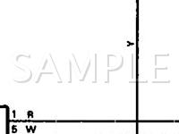 1994 Toyota Land Cruiser  4.5 L6 GAS Wiring Diagram