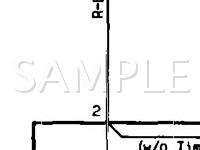 1994 Toyota Paseo  1.5 L4 GAS Wiring Diagram