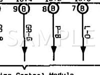 1995 Toyota Supra  3.0 L6 GAS Wiring Diagram