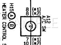 1995 Toyota Avalon XLS 3.0 V6 GAS Wiring Diagram