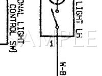 1995 Toyota Avalon XL 3.0 V6 GAS Wiring Diagram