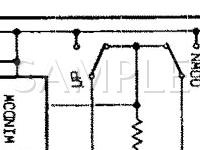 1995 Toyota Corolla  1.6 L4 GAS Wiring Diagram