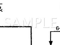 1995 Toyota Land Cruiser  4.5 L6 GAS Wiring Diagram