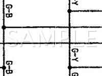 1995 Toyota Land Cruiser  4.5 L6 GAS Wiring Diagram