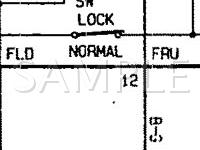 1995 Toyota Land Cruiser  4.5 L6 GAS Wiring Diagram