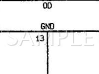 1995 Toyota Land Cruiser  4.5 L6 GAS Wiring Diagram