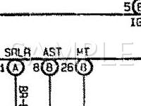1995 Toyota Paseo  1.5 L4 GAS Wiring Diagram
