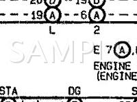 1995 Toyota Paseo  1.5 L4 GAS Wiring Diagram