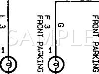 1995 Toyota Paseo  1.5 L4 GAS Wiring Diagram