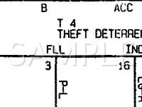 1995 Toyota Paseo  1.5 L4 GAS Wiring Diagram