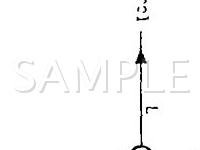 1995 Toyota Tacoma  2.7 L4 GAS Wiring Diagram