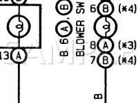 1996 Toyota Camry DX 2.2 L4 GAS Wiring Diagram