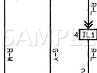 1996 Toyota Supra Twin Turbo 3.0 L6 GAS Wiring Diagram