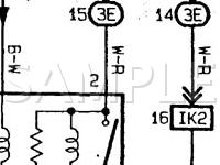 1996 Toyota Tacoma Regular CAB 3.4 V6 GAS Wiring Diagram