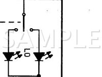 1997 Toyota Land Cruiser  4.5 L6 GAS Wiring Diagram