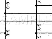 1997 Toyota Land Cruiser  4.5 L6 GAS Wiring Diagram