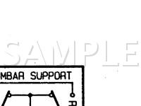 1997 Toyota Land Cruiser  4.5 L6 GAS Wiring Diagram
