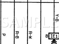 1997 Toyota Paseo  1.5 L4 GAS Wiring Diagram