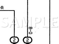 1997 Toyota Paseo Convertible 1.5 L4 GAS Wiring Diagram
