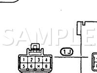 1997 Toyota Supra  3.0 L6 GAS Wiring Diagram